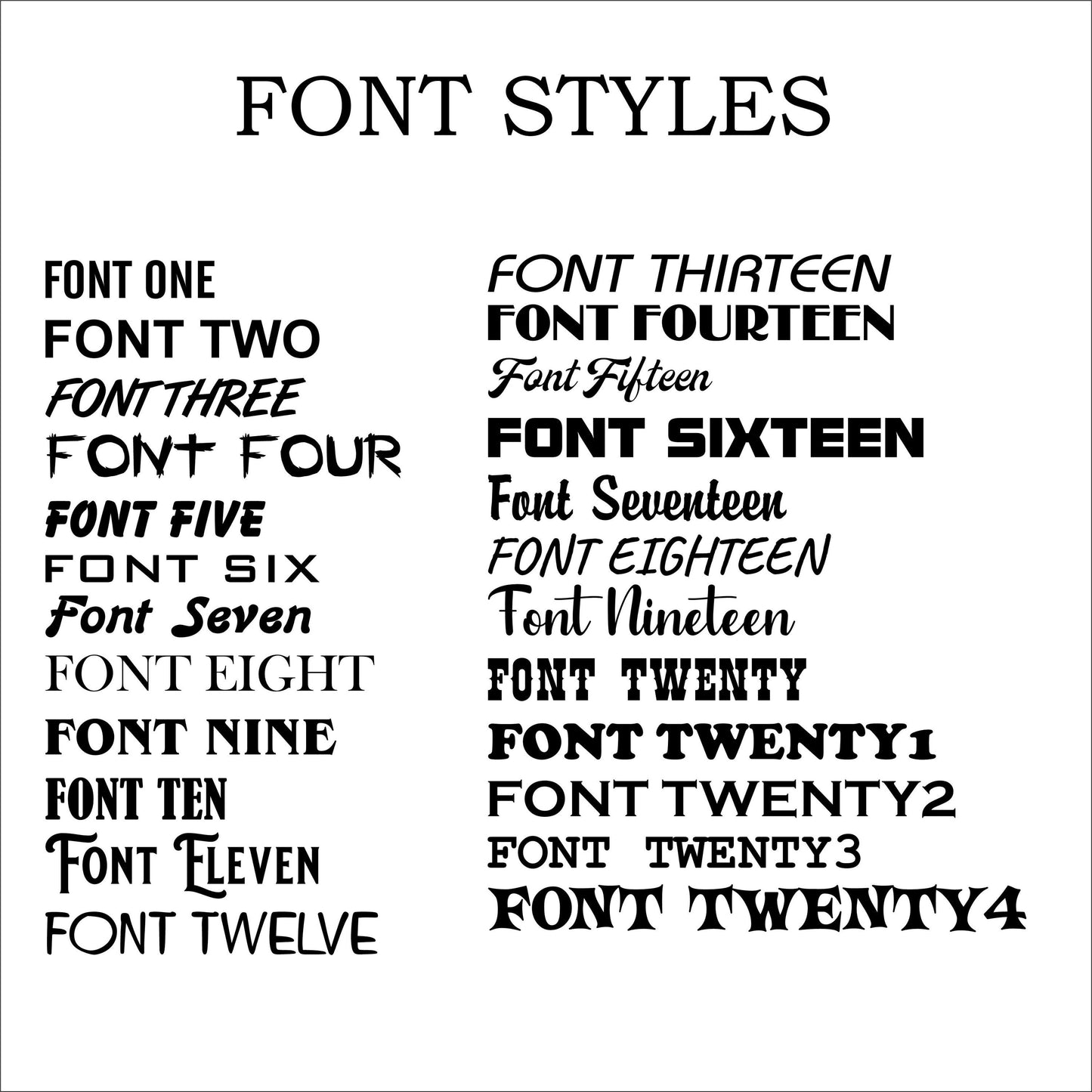 Custom Business Vinyl Decal – Create Your Own Storefront Sign